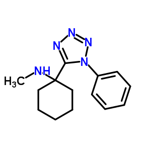400746-92-1  N-methyl-1-(1-phenyl-1H-tetrazol-5-yl)cyclohexanamine 400746-92-1  N-methyl-1-(1-phenyl-1H-tetrazol-5-yl)cyclohexanamine