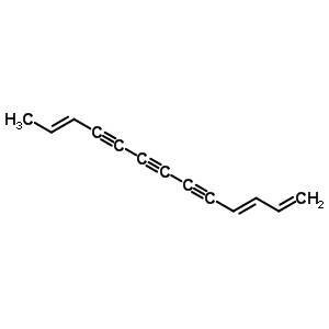 50739-51-0  (3E,11E)-trideca-1,3,11-triene-5,7,9-triyne