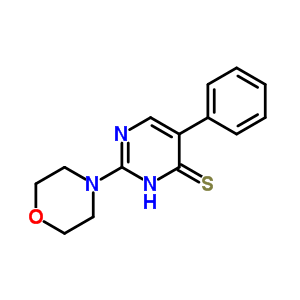 5234-96-8;69909-06-4  2-morpholin-4-yl-5-phenylpyrimidine-4(3H)-thione