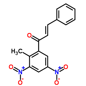 5333-00-6  (2E)-1-(2-methyl-3,5-dinitrophenyl)-3-phenylprop-2-en-1-one