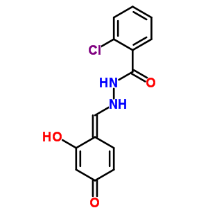 5353-66-2  2-chloro-N'-[(E)-(2-hydroxy-4-oxocyclohexa-2,5-dien-1-ylidene)methyl]benzohydrazide