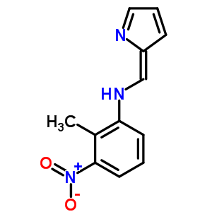 5375-70-2  2-methyl-3-nitro-N-[(Z)-2H-pyrrol-2-ylidenemethyl]aniline