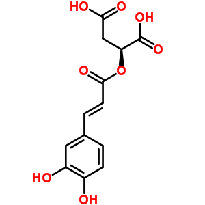 53755-04-7  (2S)-2-{[(2E)-3-(3,4-dihydroxyphenyl)prop-2-enoyl]oxy}butanedioic acid