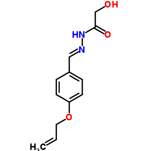5381-08-8  2-hydroxy-N'-{(1E)-[4-(prop-2-en-1-yloxy)phenyl]methylidene}acetohydrazide