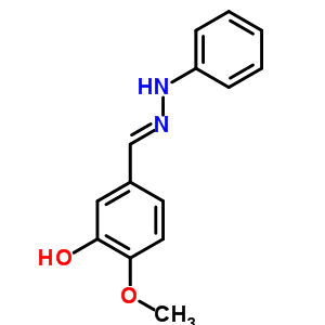 5475-23-0  2-methoxy-5-[(E)-(phenylhydrazono)methyl]phenol