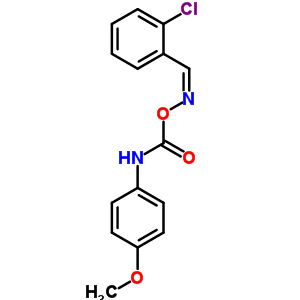 5538-47-6  benzaldehyde, 2-chloro-, O-[[(4-methoxyphenyl)amino]carbonyl]oxime