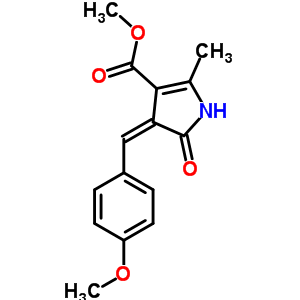5555-18-0  methyl (4Z)-4-[(4-methoxyphenyl)methylidene]-2-methyl-5-oxo-4,5-dihydro-1H-pyrrole-3-carboxylate