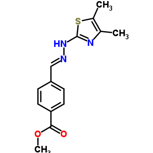 5637-94-5  methyl 4-{(E)-[(4,5-dimethyl-1,3-thiazol-2-yl)hydrazono]methyl}benzoate