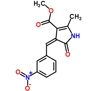5729-30-6  methyl (4Z)-2-methyl-4-[(3-nitrophenyl)methylidene]-5-oxo-4,5-dihydro-1H-pyrrole-3-carboxylate