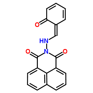 5924-75-4  2-{[(Z)-(6-oxocyclohexa-2,4-dien-1-ylidene)methyl]amino}-1H-benzo[de]isoquinoline-1,3(2H)-dione