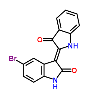 60874-72-8  (2Z)-5'-bromo-2,3'-biindole-2',3(1H,1'H)-dione