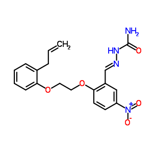 6287-07-6  5-nitro-2-[2-(2-prop-2-en-1-ylphenoxy)ethoxy]benzaldehyde semicarbazone