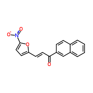 63421-91-0  (2E)-1-naphthalen-2-yl-3-(5-nitrofuran-2-yl)prop-2-en-1-one