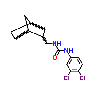 6526-20-1  1-(bicyclo[2.2.1]hept-2-ylmethyl)-3-(3,4-dichlorophenyl)urea