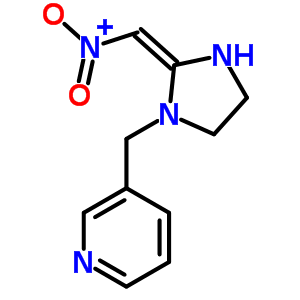 100553-56-8  3-{[(2Z)-2-(nitromethylidene)imidazolidin-1-yl]methyl}pyridine