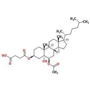 10157-96-7  4-{[(3beta,5alpha,6beta)-6-(acetyloxy)-5-hydroxycholestan-3-yl]oxy}-4-oxobutanoic acid