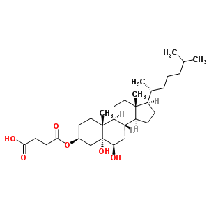 10157-97-8  4-{[(3beta,5alpha,6beta)-5,6-dihydroxycholestan-3-yl]oxy}-4-oxobutanoic acid