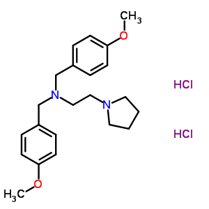 102367-12-4  N,N-bis(4-methoxybenzyl)-2-pyrrolidin-1-ylethanamine dihydrochloride