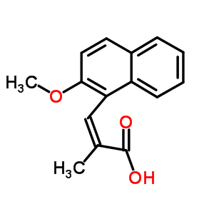 68923-36-4  (2Z)-3-(2-methoxynaphthalen-1-yl)-2-methylprop-2-enoic acid