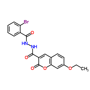 7047-52-1  N'-[(2-bromophenyl)carbonyl]-7-ethoxy-2-oxo-2H-chromene-3-carbohydrazide