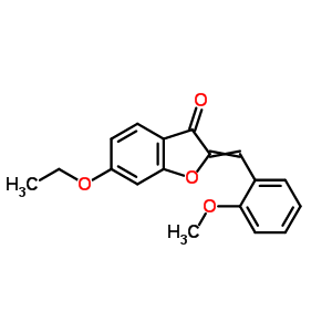 7048-16-0  6-ethoxy-2-[(2-methoxyphenyl)methylidene]-1-benzofuran-3(2H)-one