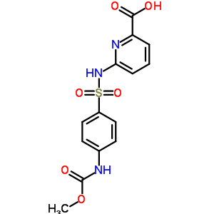 7062-88-6  6-[({4-[(methoxycarbonyl)amino]phenyl}sulfonyl)amino]pyridine-2-carboxylic acid