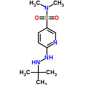 7065-57-8  6-(2-tert-butylhydrazino)-N,N-dimethylpyridine-3-sulfonamide