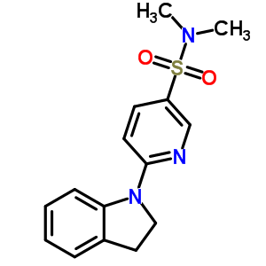 7065-58-9  6-(2,3-dihydro-1H-indol-1-yl)-N,N-dimethylpyridine-3-sulfonamide