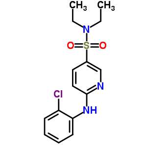 7065-71-6  6-[(2-chlorophenyl)amino]-N,N-diethylpyridine-3-sulfonamide