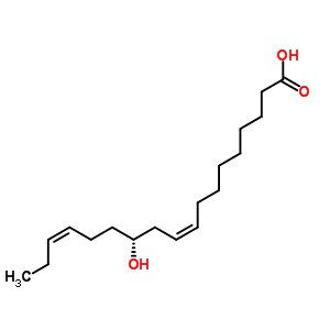 7121-47-3  (9Z,12R,15Z)-12-hydroxyoctadeca-9,15-dienoic acid