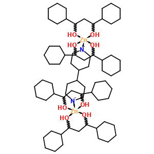 7229-48-3  1,3-dicyclohexylpropane-1,3-diol; 4-piperidin-1-id-4-ylpiperidin-1-ide; zinc