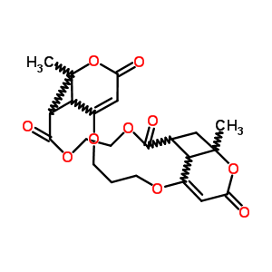 7234-99-3  4,13-dimethyl-4a,5,8,9,19,20-hexahydro-2H,13H,18H-4,5:12,13-dimethanodipyrano[3,4-g:4',3'-n][1,4,9,13]tetraoxacycloheptadecine-2,6,11,15(4H,12H,12aH)-tetrone