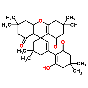 7235-19-0  3-(2-hydroxy-4,4-dimethyl-6-oxocyclohex-1-en-1-yl)-3',3',5,5,6',6'-hexamethyl-3',4',6',7'-tetrahydrospiro[cyclohex-2-ene-1,9'-xanthene]-1',8'(2'H,5'H)-dione
