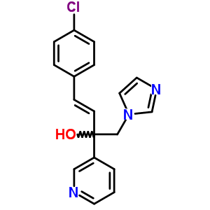 847670-71-7  (3E)-4-(4-chlorophenyl)-1-(1H-imidazol-1-yl)-2-pyridin-3-ylbut-3-en-2-ol