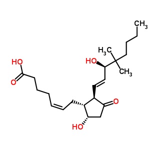 85235-22-9  (5Z,9alpha,13E,15R)-9,15-dihydroxy-16,16-dimethyl-11-oxoprosta-5,13-dien-1-oic acid