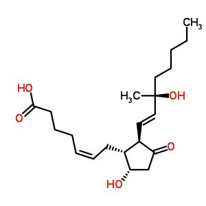 85280-90-6  (5Z,9alpha,13E,15S)-9,15-dihydroxy-15-methyl-11-oxoprosta-5,13-dien-1-oic acid