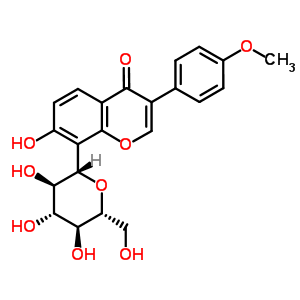 92117-94-7  (1S)-1,5-anhydro-1-[7-hydroxy-3-(4-methoxyphenyl)-4-oxo-4H-chromen-8-yl]-D-glucitol