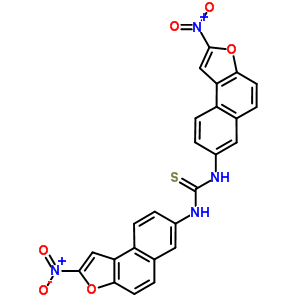 125372-40-9  1,3-bis(2-nitronaphtho[2,1-b]furan-7-yl)thiourea