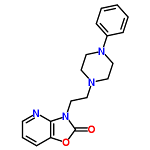 134336-97-3  3-[2-(4-phenylpiperazin-1-yl)ethyl][1,3]oxazolo[4,5-b]pyridin-2(3H)-one