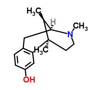 1509-00-8;25144-79-0;36402-80-9;58640-79-2;75257-89-5  (2S,6R,11R)-3,6,11-trimethyl-1,2,3,4,5,6-hexahydro-2,6-methano-3-benzazocin-8-ol