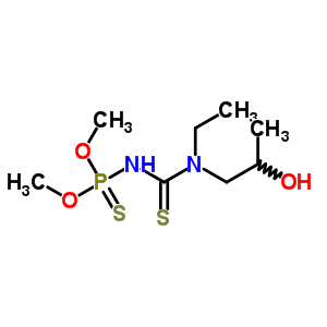 15918-04-4  O,O-dimethyl [ethyl(2-hydroxypropyl)carbamothioyl]amidothiophosphate