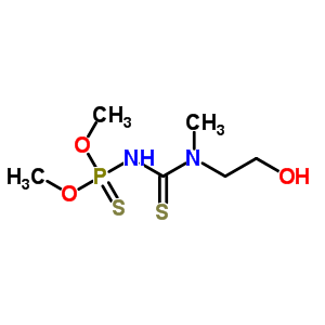 17702-63-5  O, O-dimetil [(2-hidroksietil) (metil) karbamotiyoyl] amidotiyofosfat