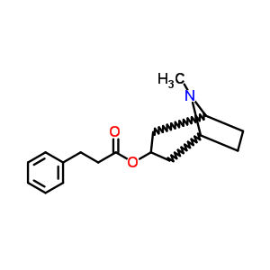 20811-85-2  8-methyl-8-azabicyclo[3.2.1]oct-3-yl 3-phenylpropanoate