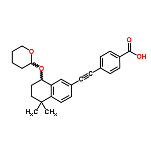 226250-22-2;226250-25-5;226250-28-8;226250-30-2  4-{[5,5-dimethyl-8-(tetrahydro-2H-pyran-2-yloxy)-5,6,7,8-tetrahydronaphthalen-2-yl]ethynyl}benzoic acid