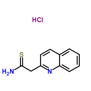 31293-15-9  2-quinolin-2-ylethanethioamide hydrochloride