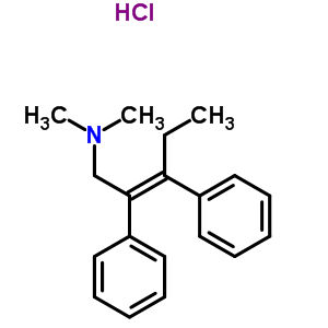 37013-31-3  (2E)-N,N-dimethyl-2,3-diphenylpent-2-en-1-amine hydrochloride
