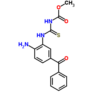 39070-62-7  methyl {[2-amino-5-(phenylcarbonyl)phenyl]carbamothioyl}carbamate