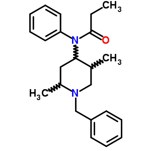 42045-95-4  N-(1-benzyl-2,5-dimethylpiperidin-4-yl)-N-phenylpropanamide