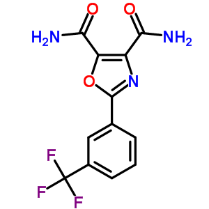 42469-56-7  2-[3-(trifluoromethyl)phenyl]-1,3-oxazole-4,5-dicarboxamide
