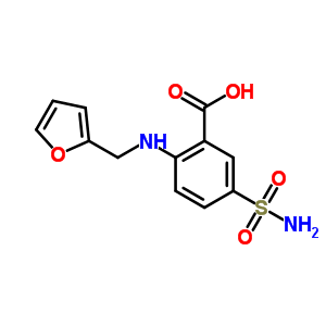 4818-85-3  2-[(furan-2-ylmethyl)amino]-5-sulfamoylbenzoic acid